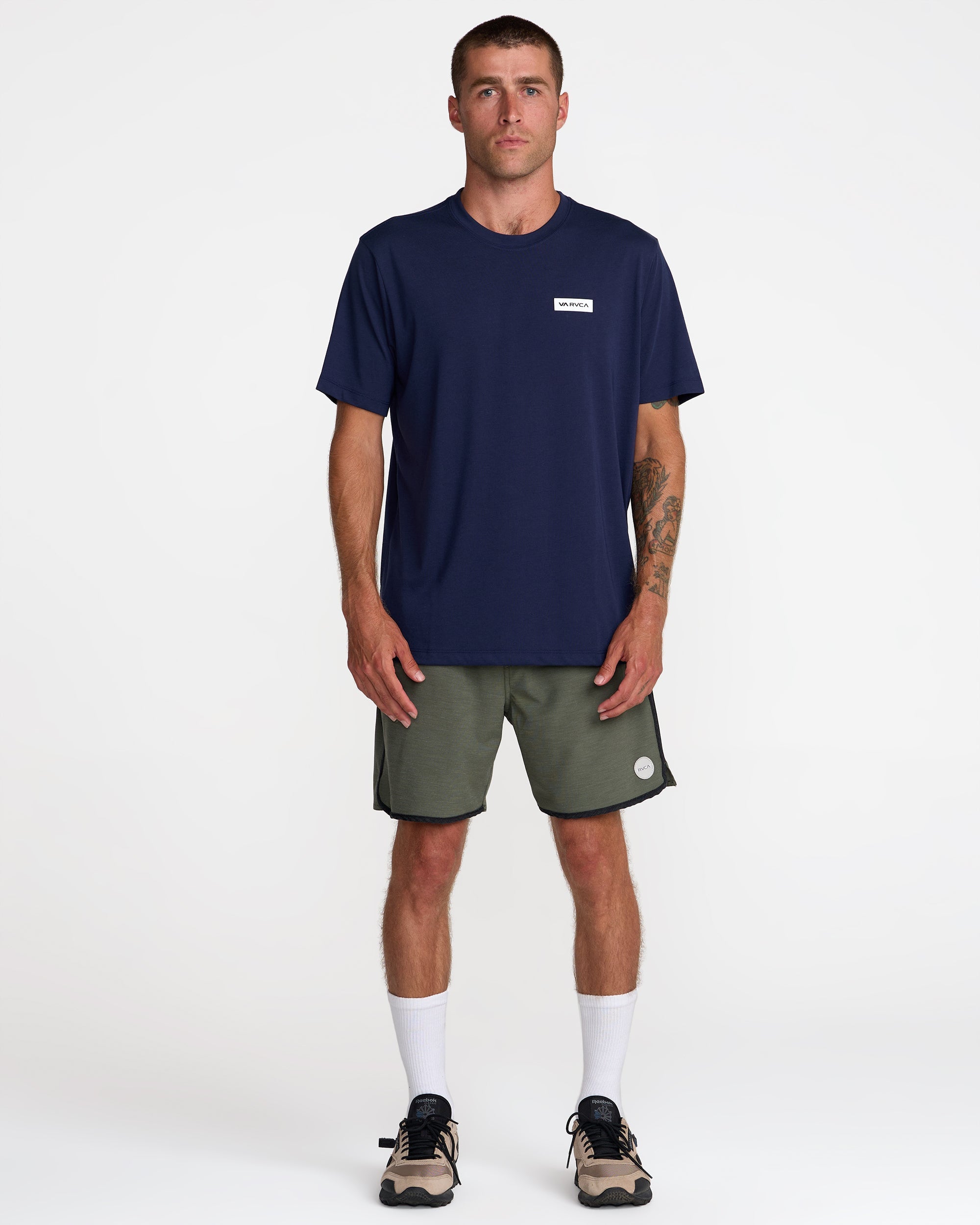 Icon Short Sleeve Tee - Navy Marine