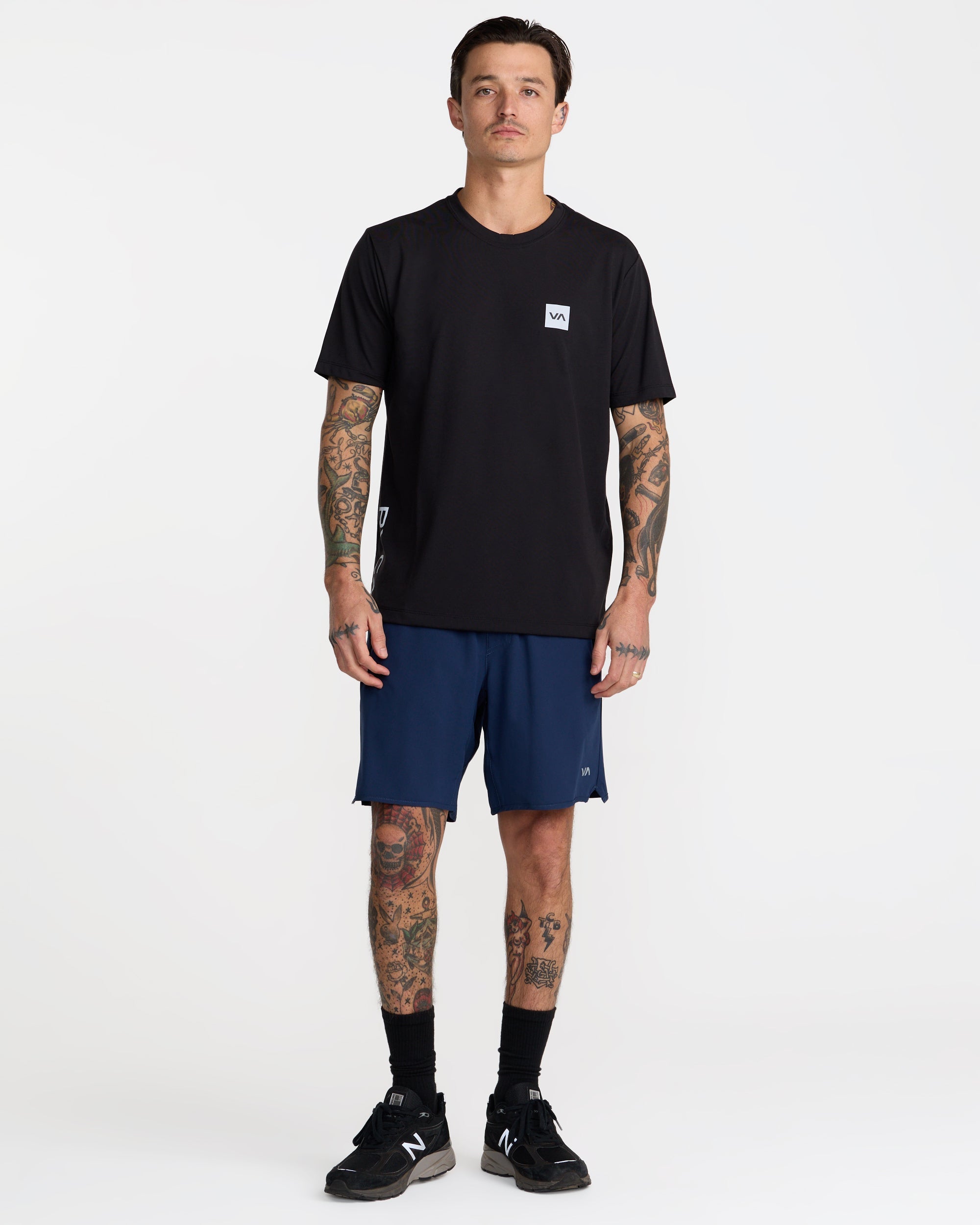 RVCA 2X Short Sleeve Tee - Black