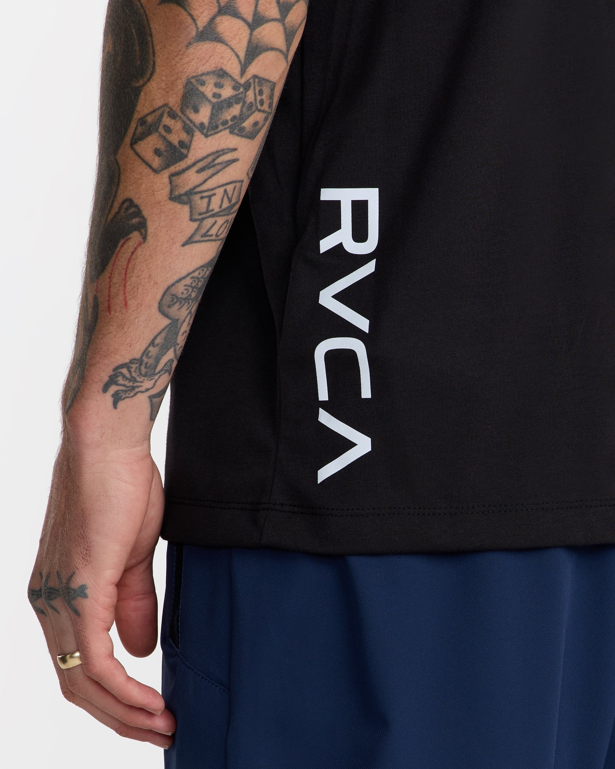 RVCA 2X Short Sleeve Tee - Black