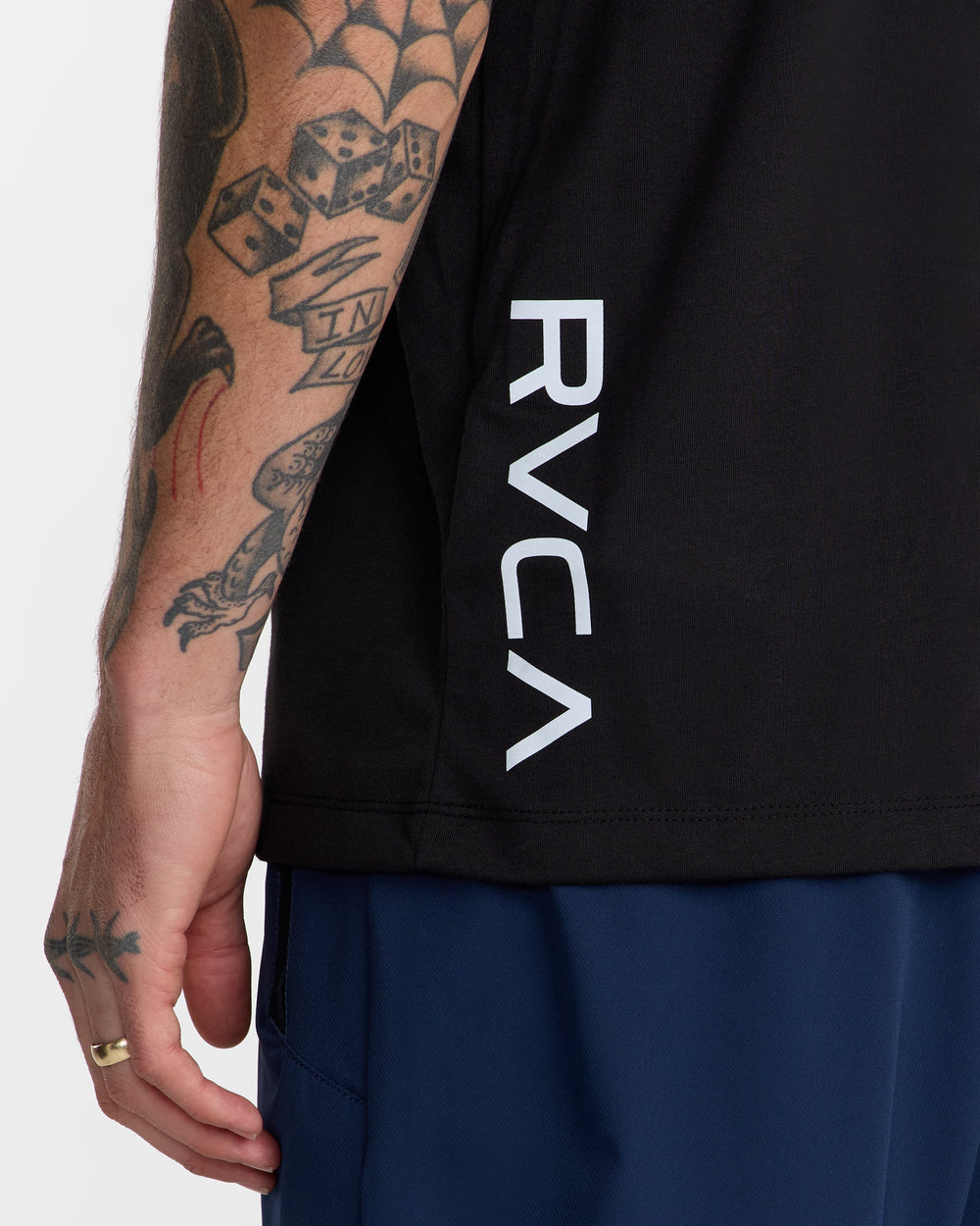 RVCA 2X Short Sleeve Tee - Black