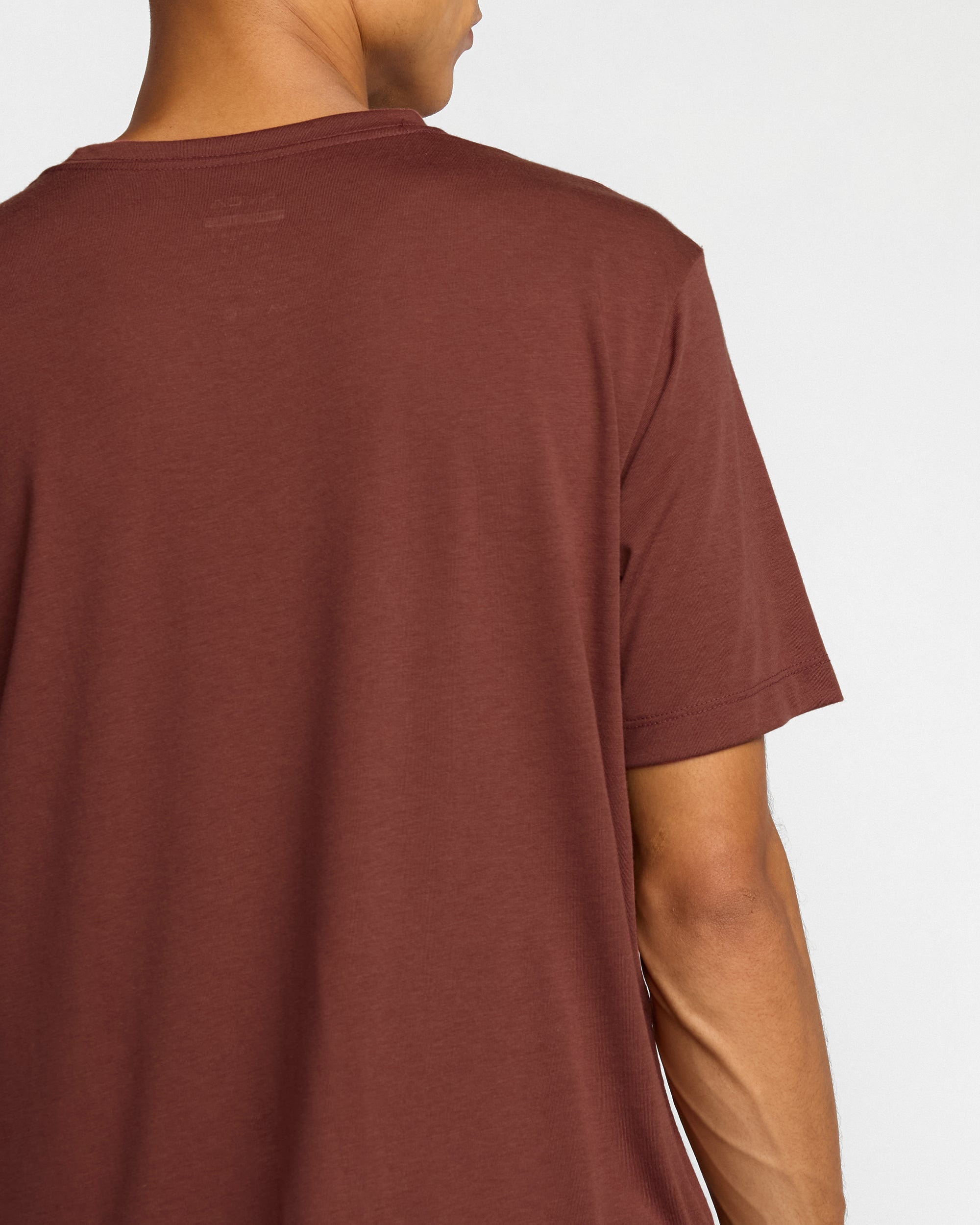 RVCA 2X Short Sleeve Tee - Red Earth