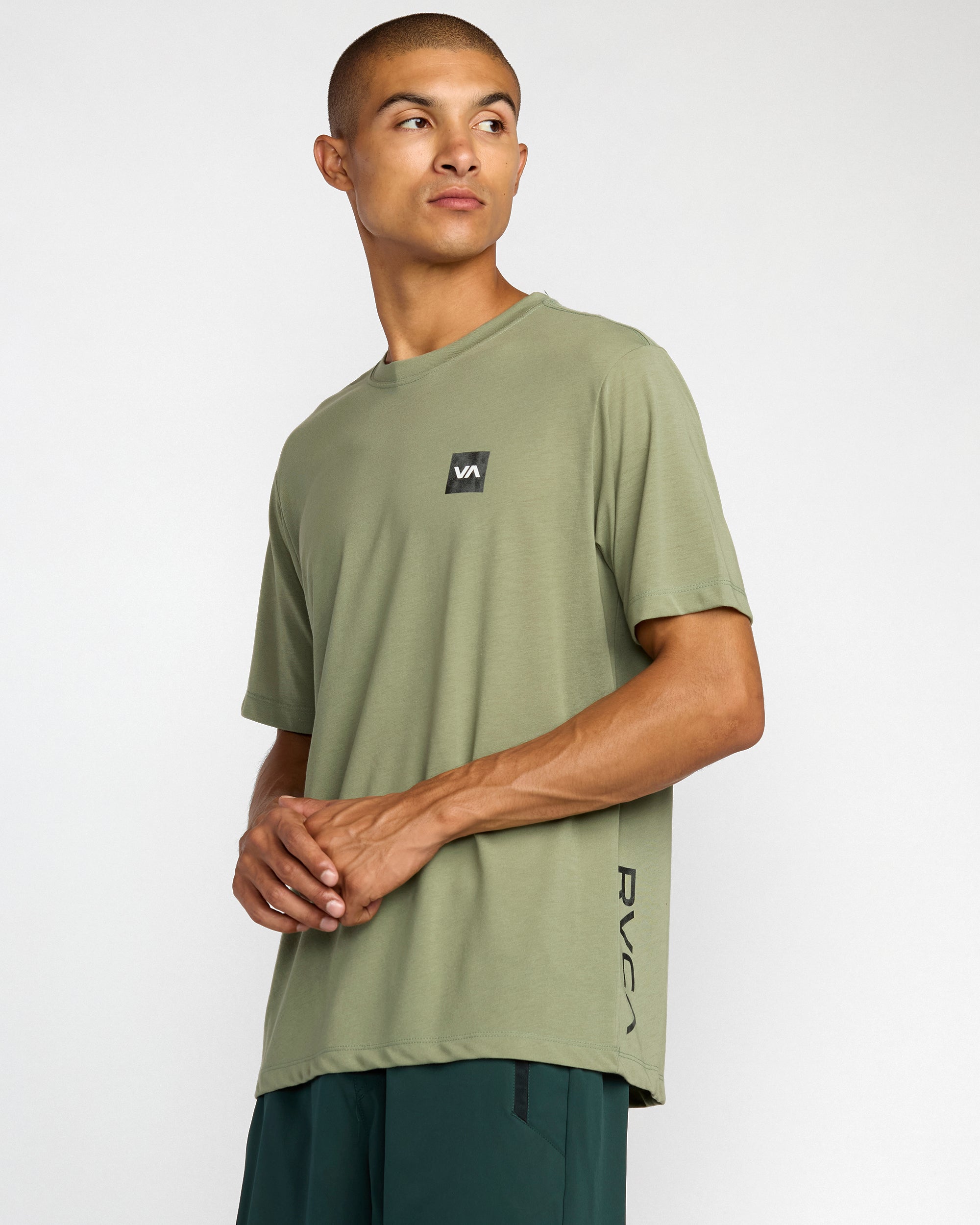 RVCA 2X Short Sleeve Tee - Ranger Green