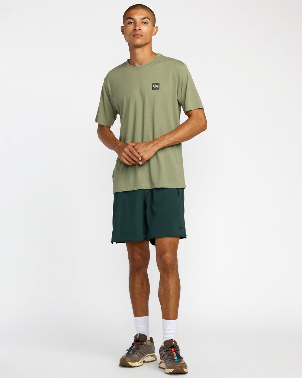 RVCA 2X Short Sleeve Tee - Ranger Green
