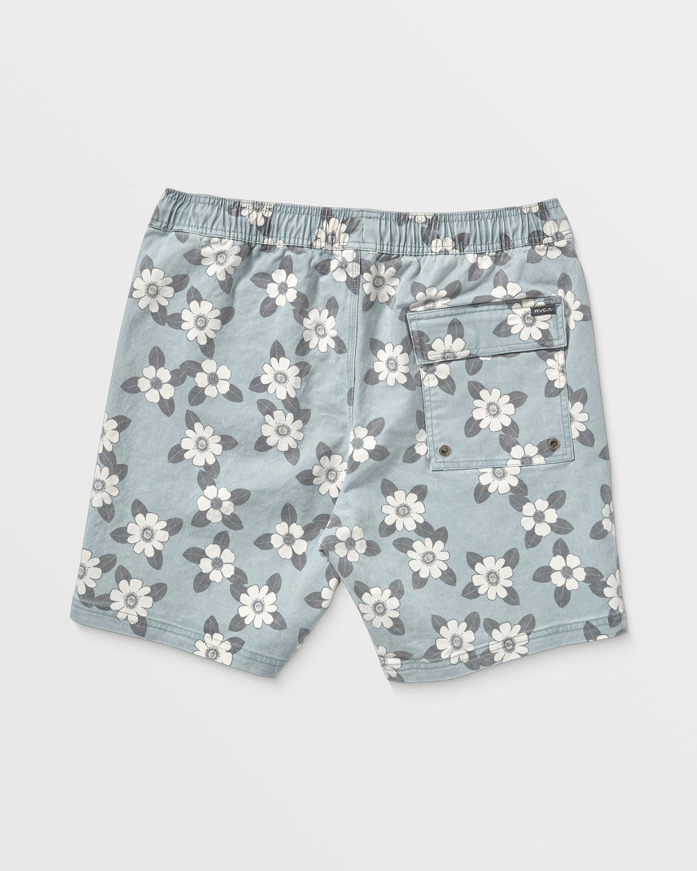 Escape Elastic Print Short 17" - Lead