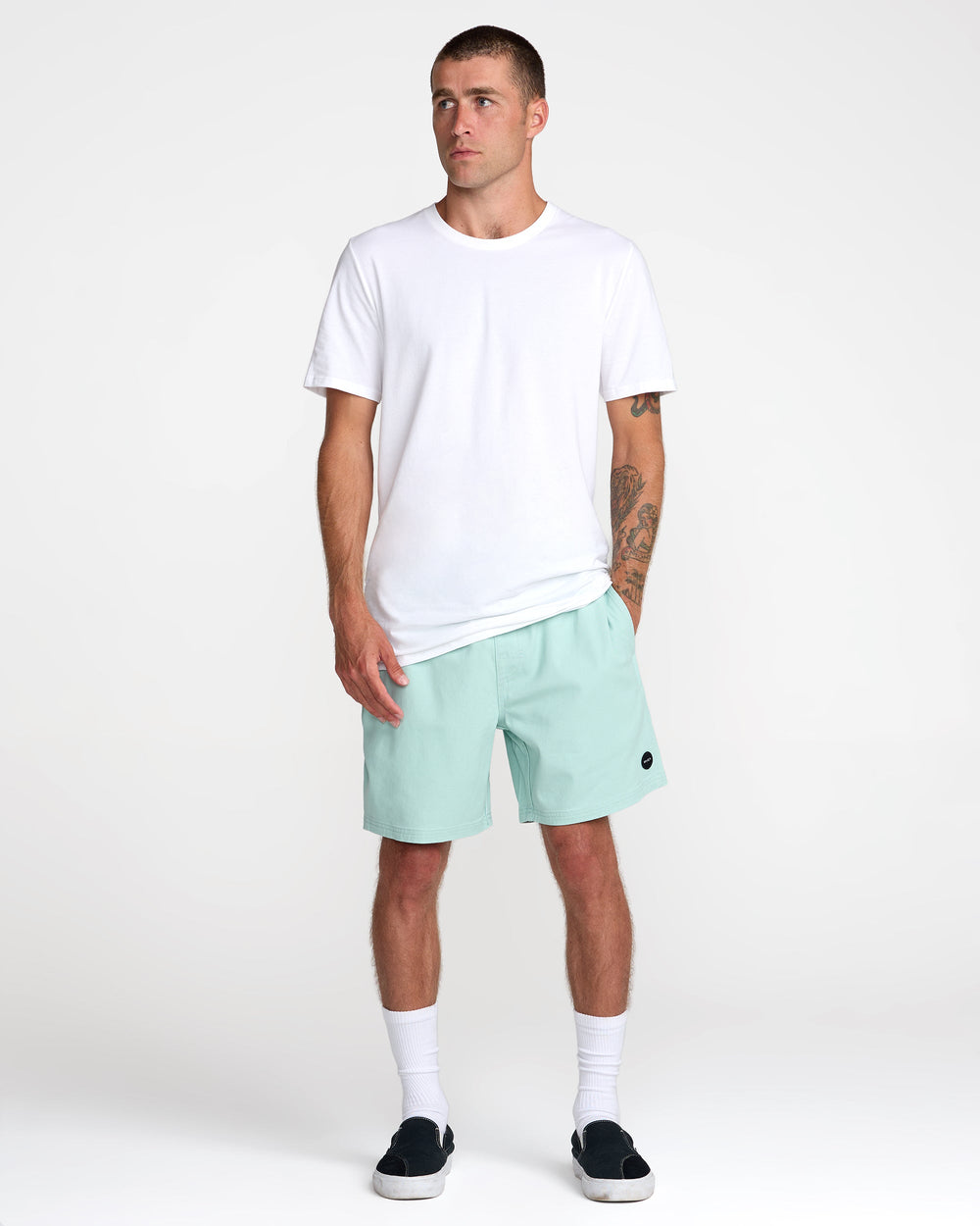 Escape Elastic Short - Blue Haze