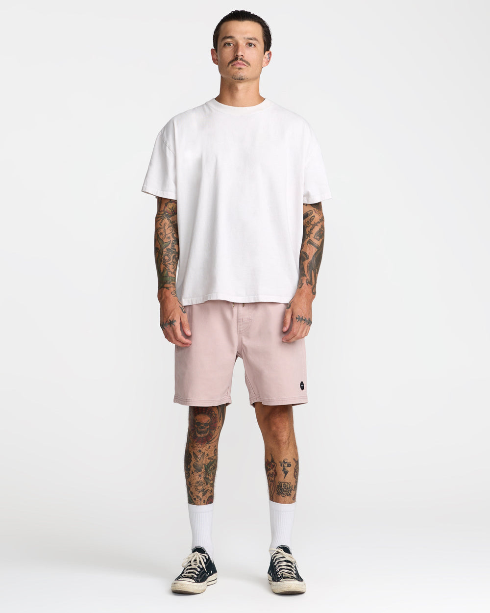 Escape Elastic Shorts - Pale Mauve