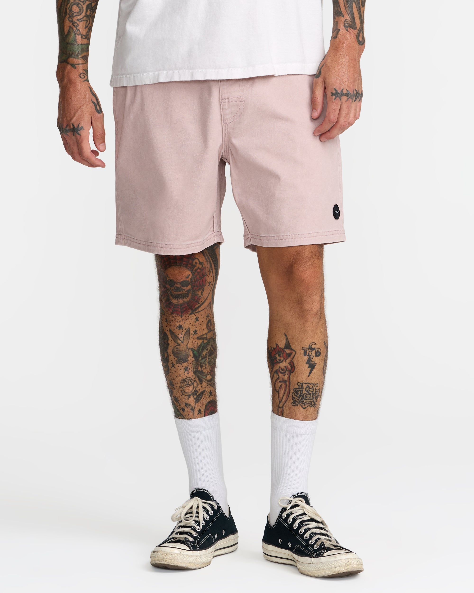 Escape Elastic Shorts - Pale Mauve