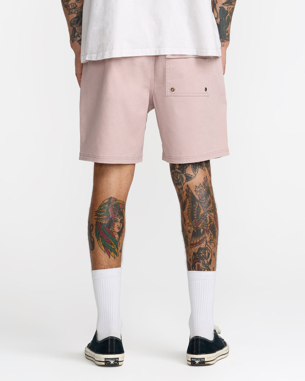 Escape Elastic Shorts - Pale Mauve