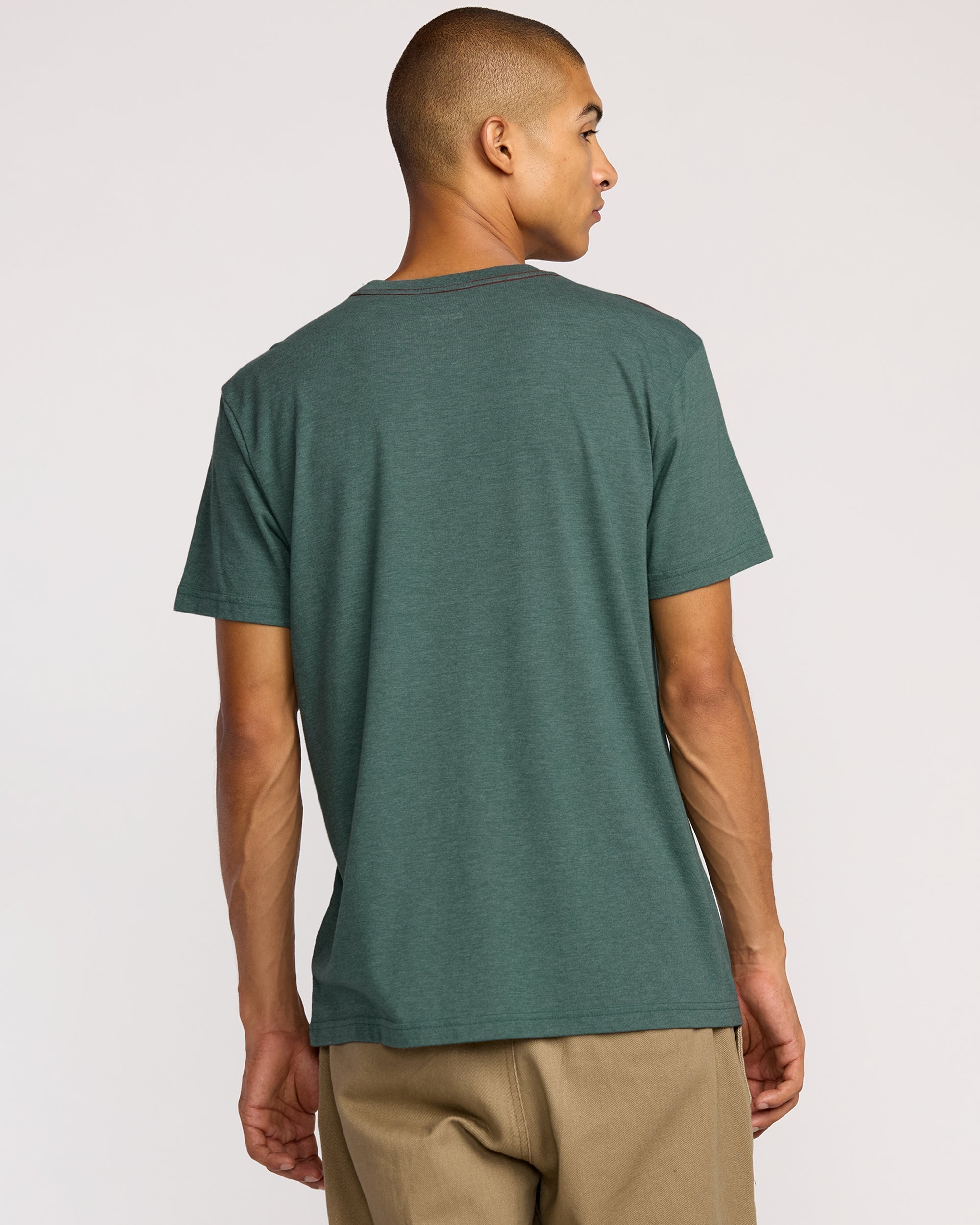 Big RVCA Short Sleeve Tee - Balsam Green