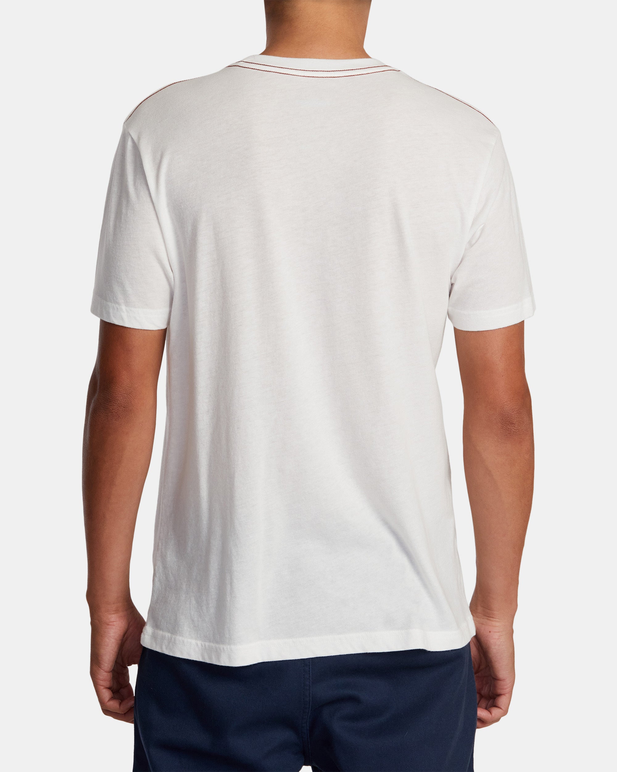 Big RVCA Short Sleeve Tee - Antique White
