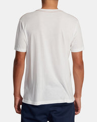 Big RVCA Short Sleeve Tee - Antique White