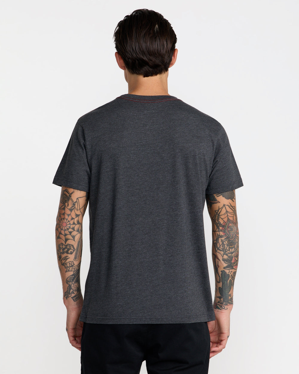 Big RVCA Short Sleeve Tee - Black/White