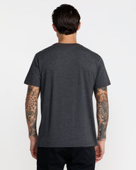 Big RVCA Short Sleeve Tee - Black/White