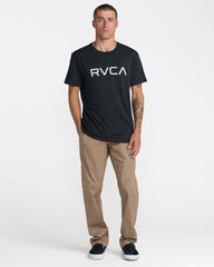 Big RVCA Short Sleeve Tee - Black