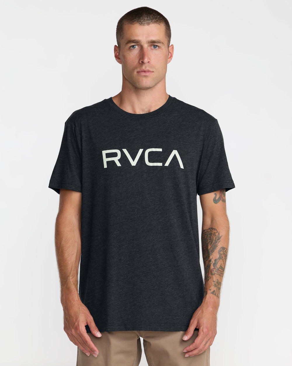Big RVCA Short Sleeve Tee - Black