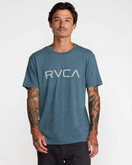 Big RVCA Short Sleeve Tee - Duck Blue
