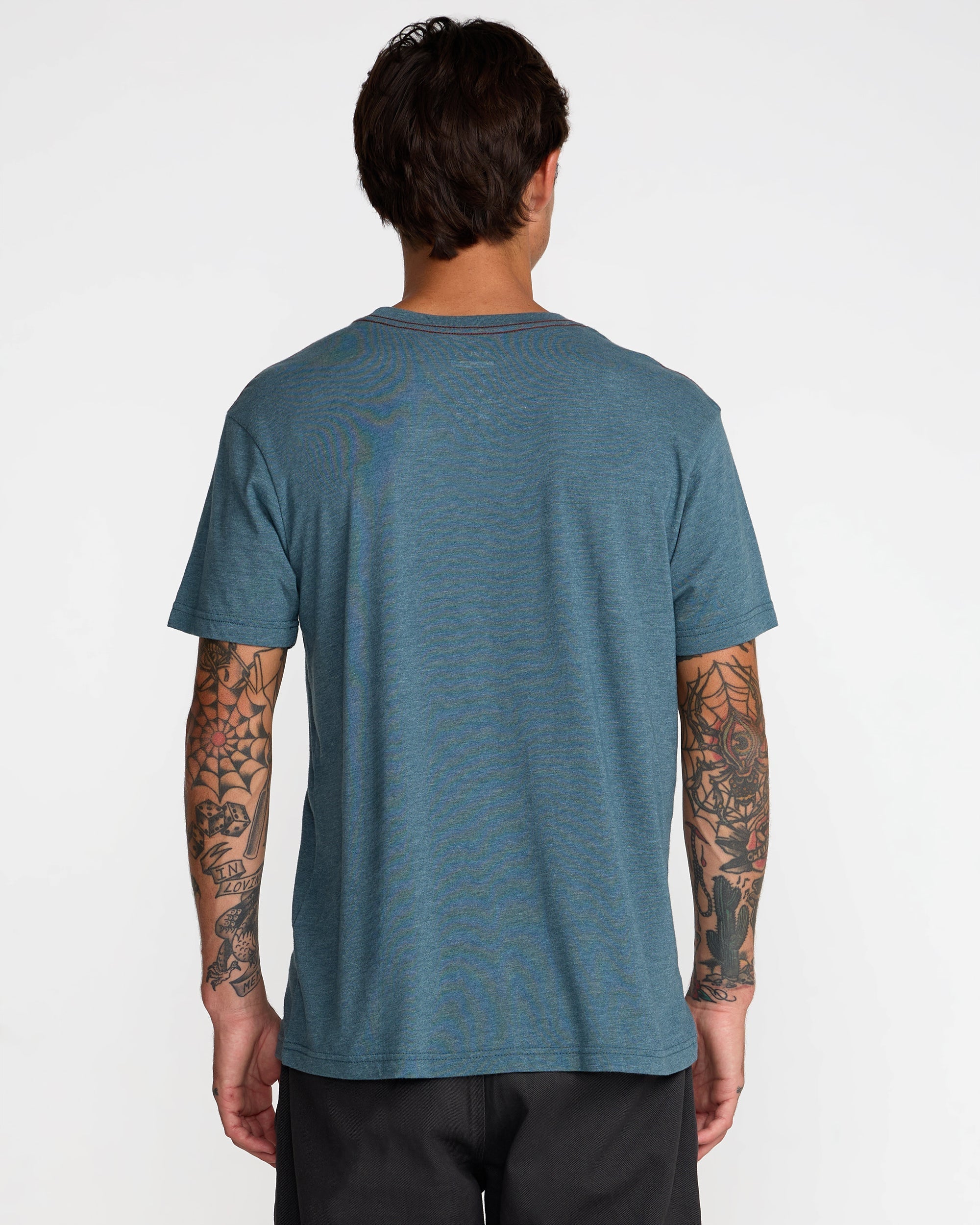 Big RVCA Short Sleeve Tee - Duck Blue