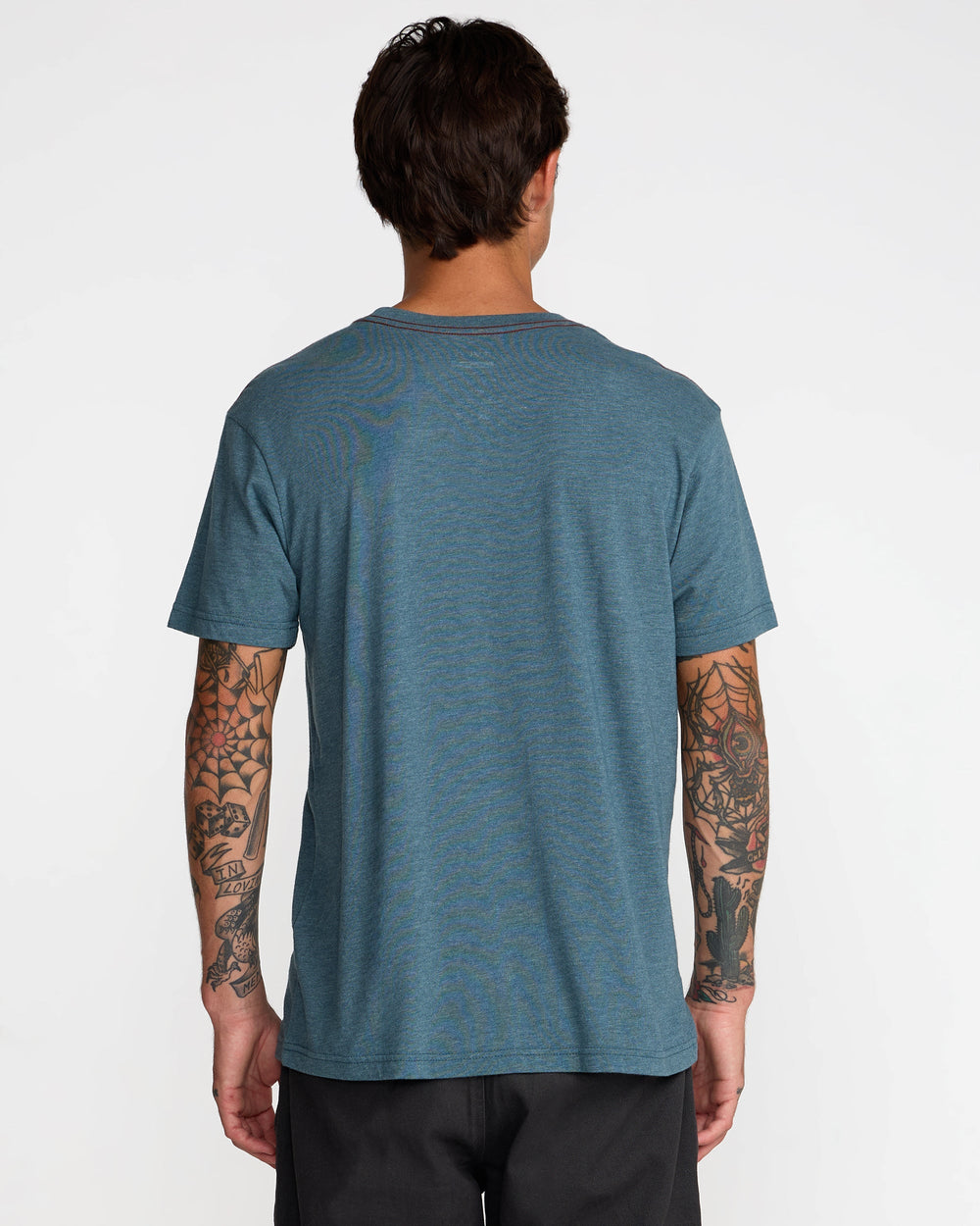 Big RVCA Short Sleeve Tee - Duck Blue