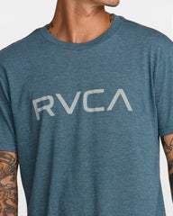 Big RVCA Short Sleeve Tee - Duck Blue