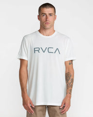 Big RVCA Short Sleeve Tee - Antique White