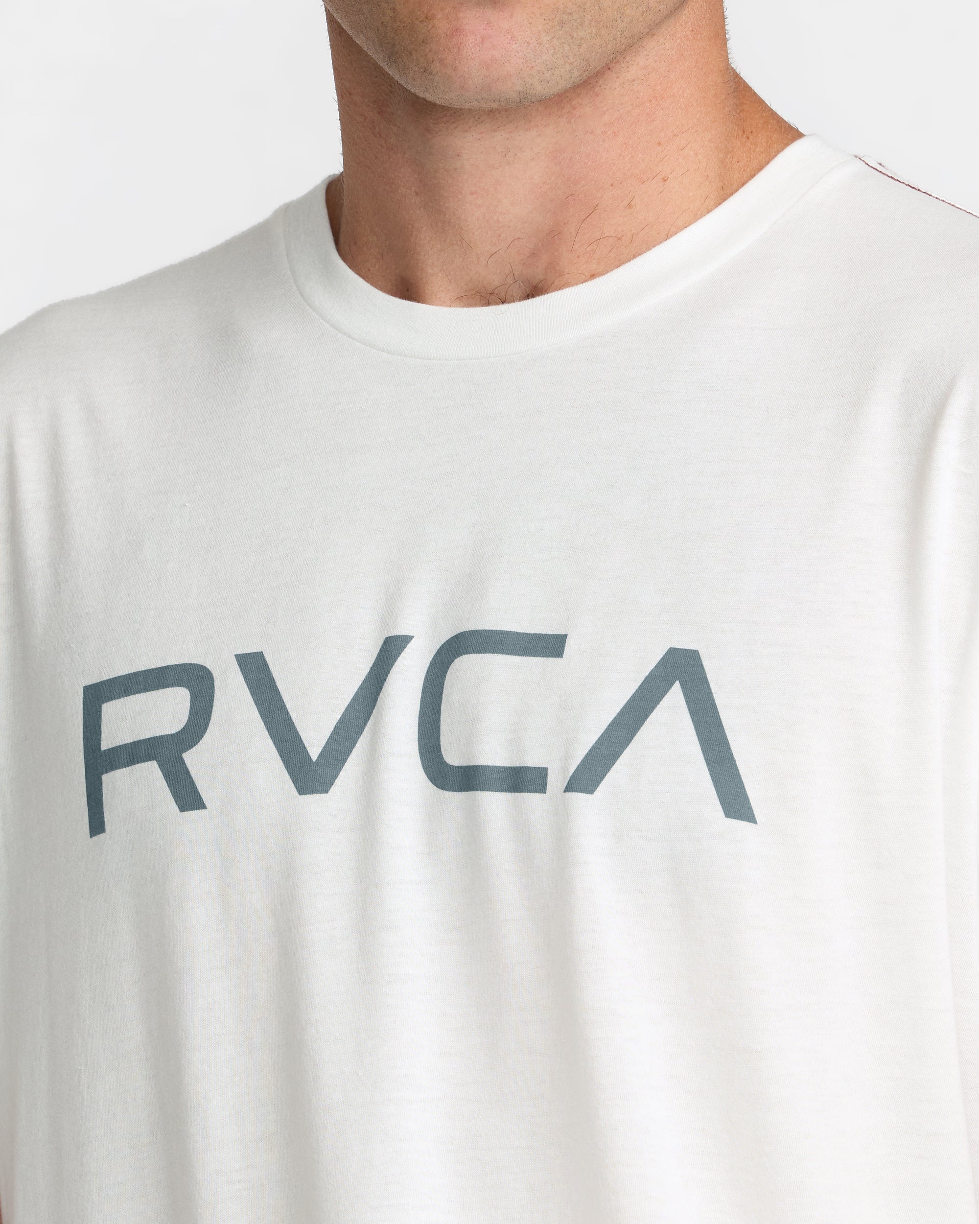 Big RVCA Short Sleeve Tee - Antique White