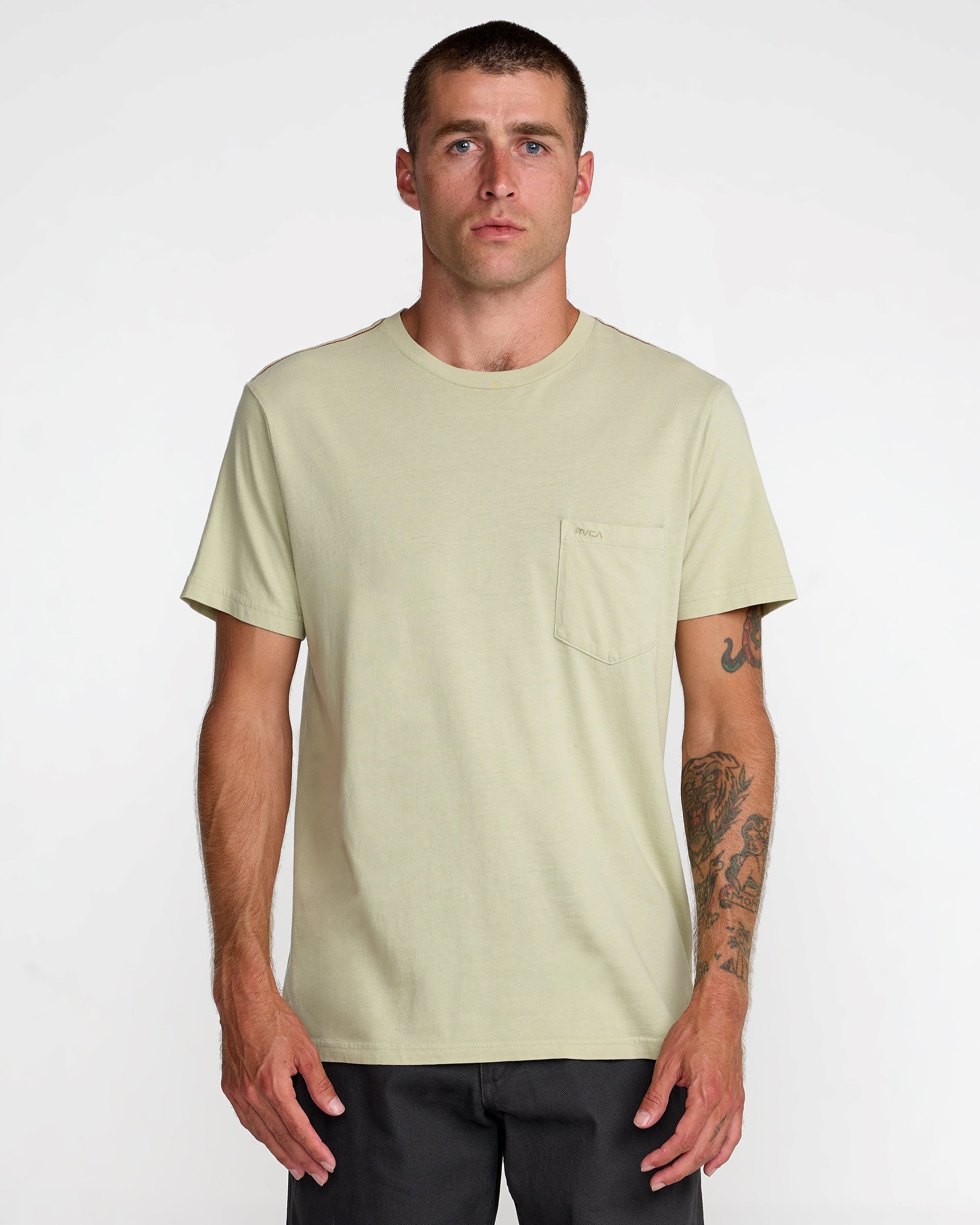 PTC 2 Pigment Short Sleeve Tee - Light Olive