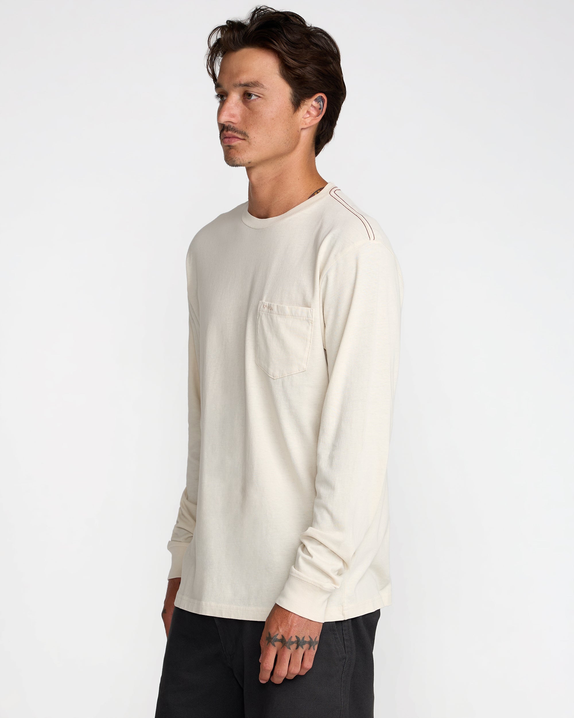 PTC Pigment Long Sleeve Tee - Ceramic