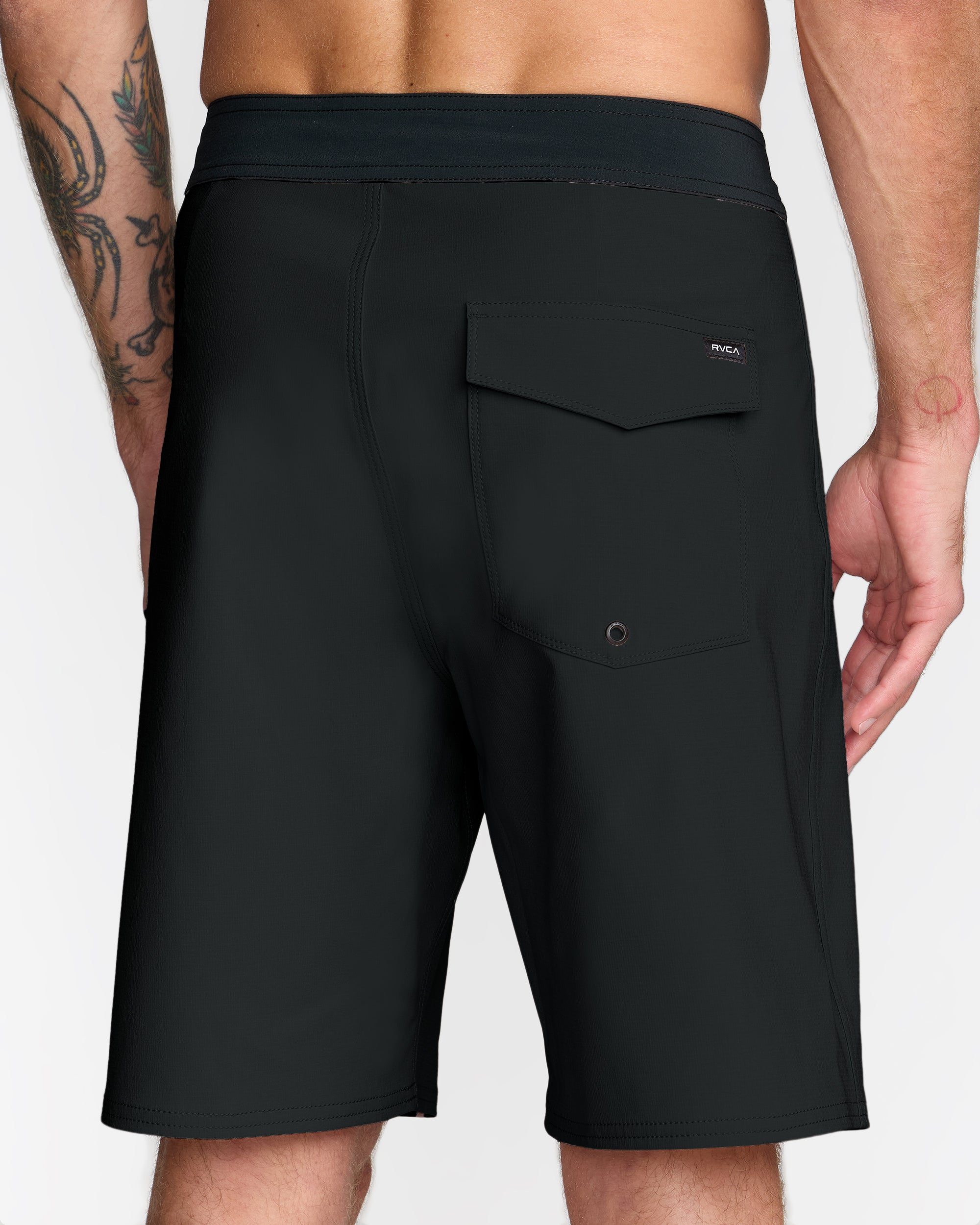 VA Boardshort Solid - Black