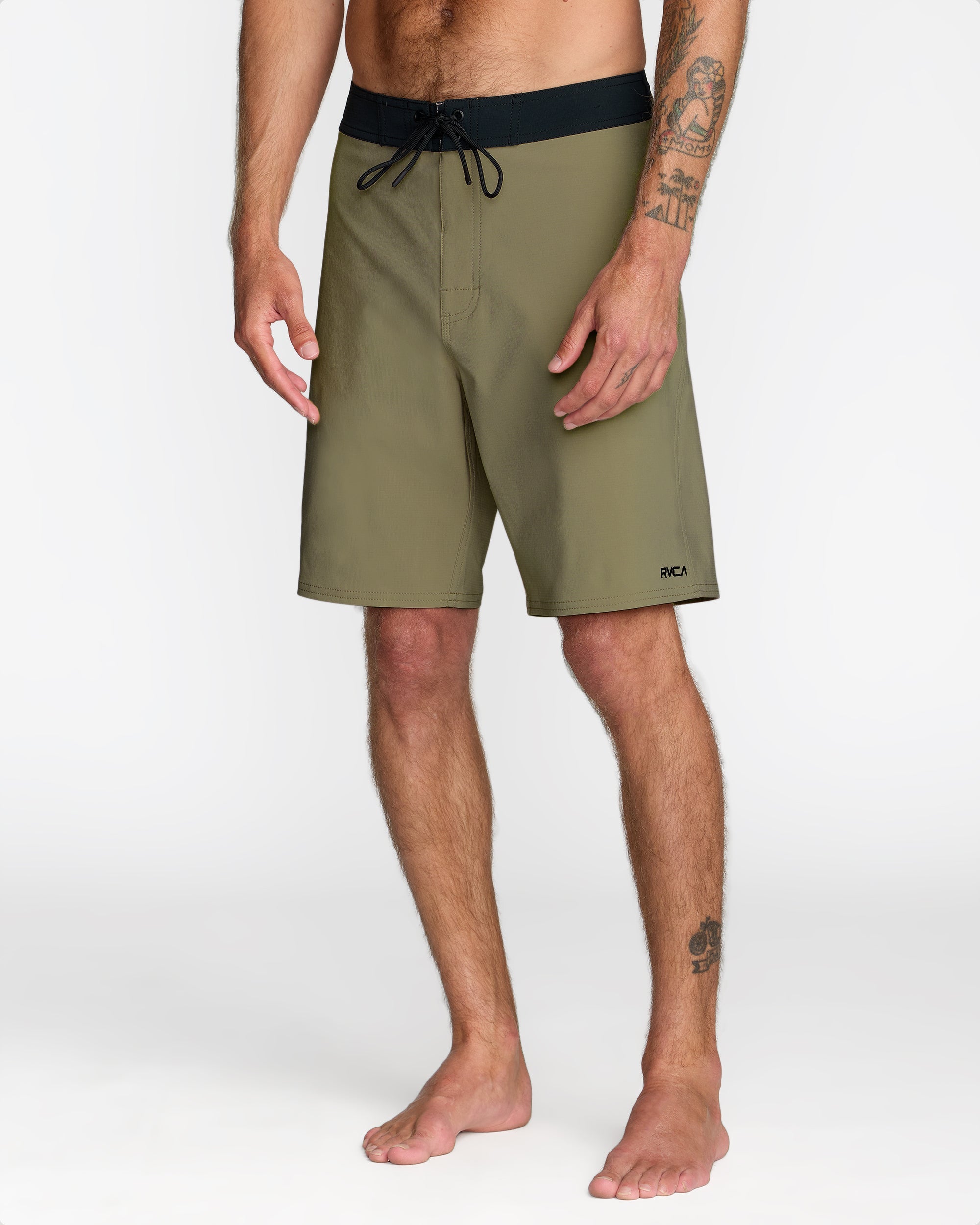 VA Boardshort Solid - Martini Olive