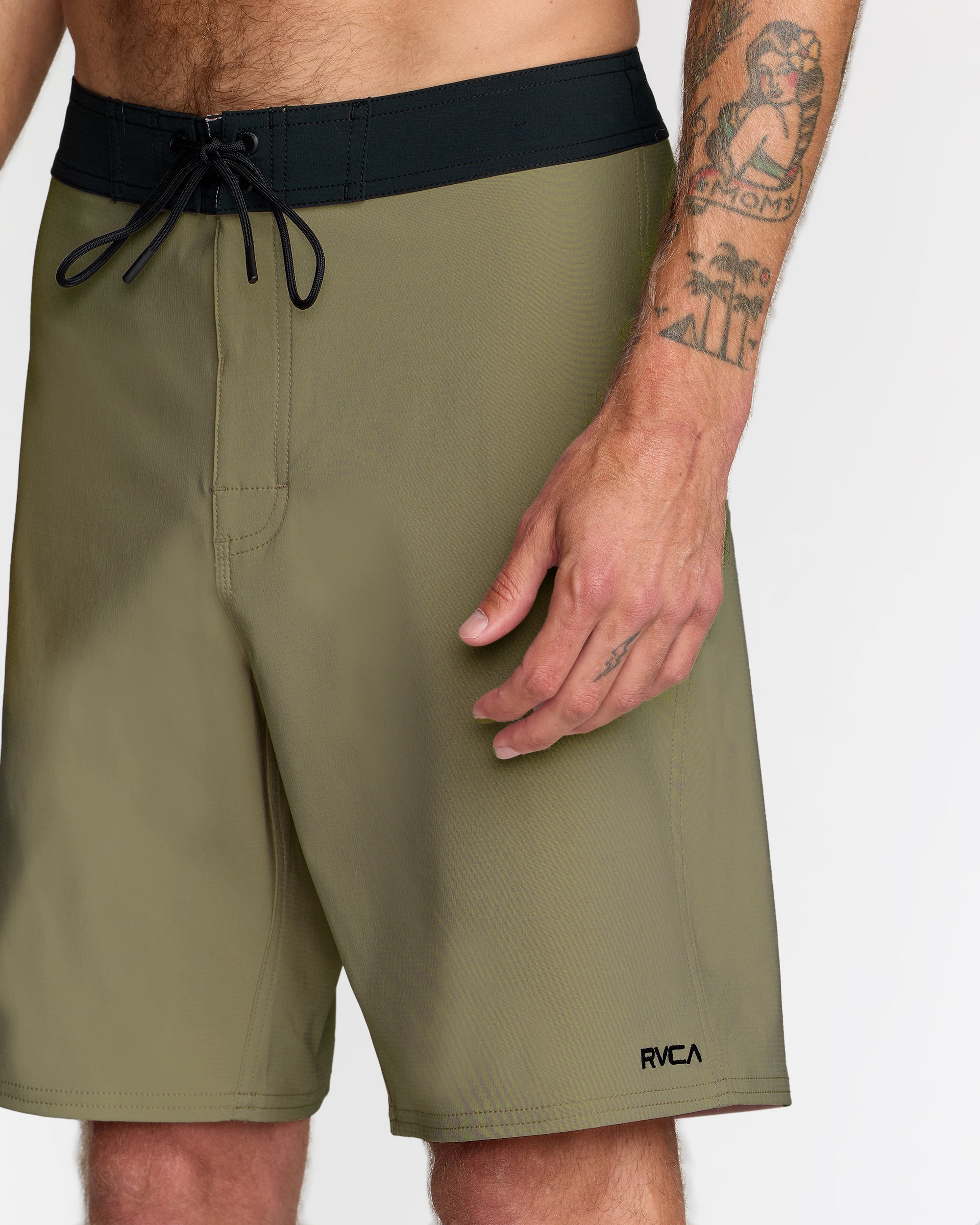VA Boardshort Solid - Martini Olive