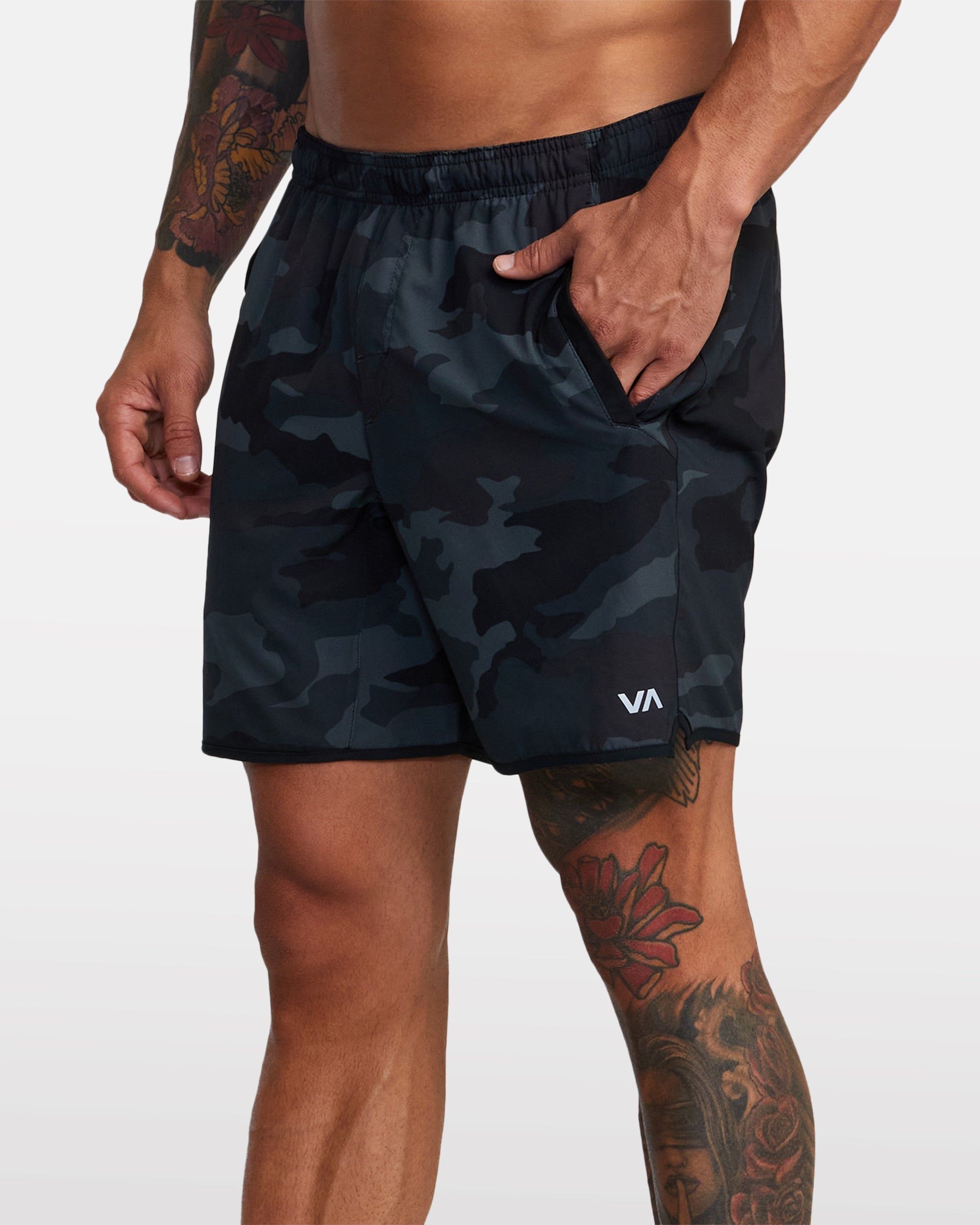 Yogger Stretch 17" Short - Camo
