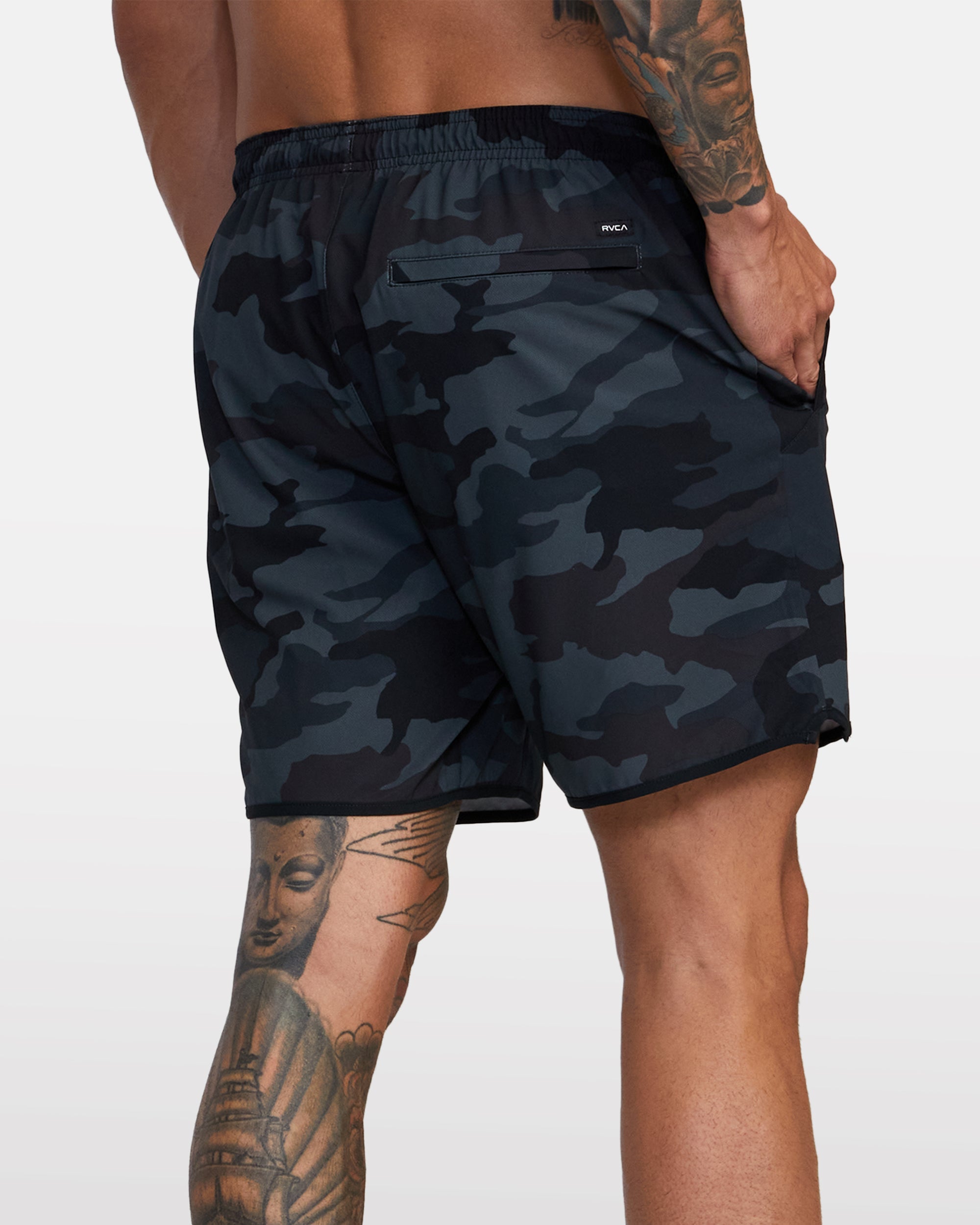 Yogger Stretch 17" Short - Camo