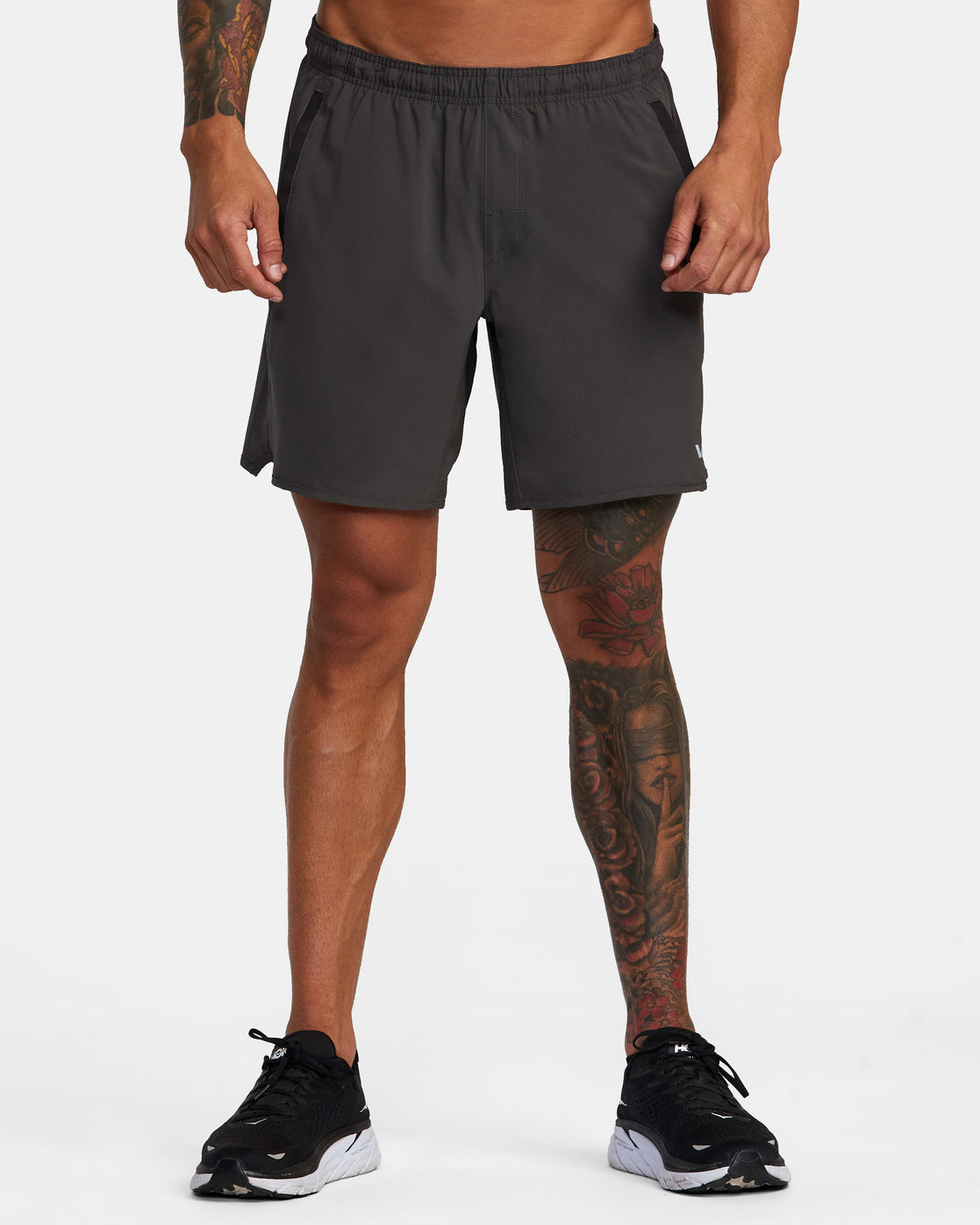 Yogger Stretch 17" Short - Slate