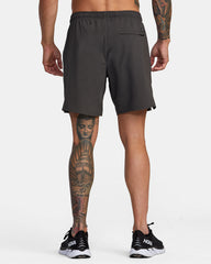 Yogger Stretch 17" Short - Slate