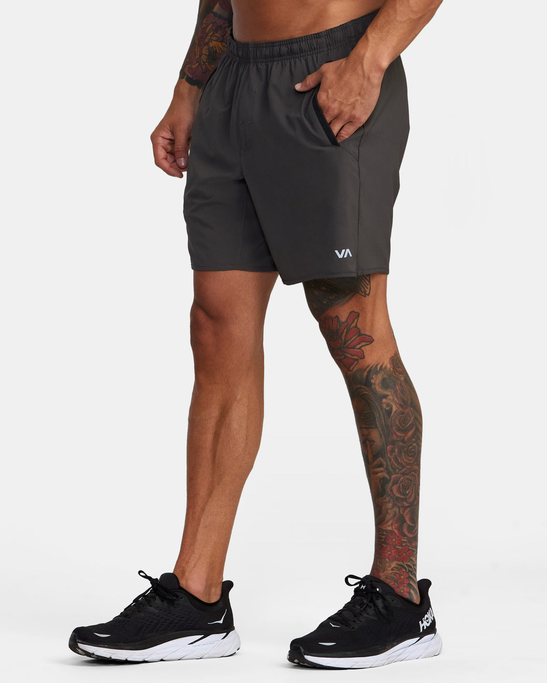 Yogger Stretch 17" Short - Slate