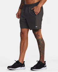 Yogger Stretch 17" Short - Slate