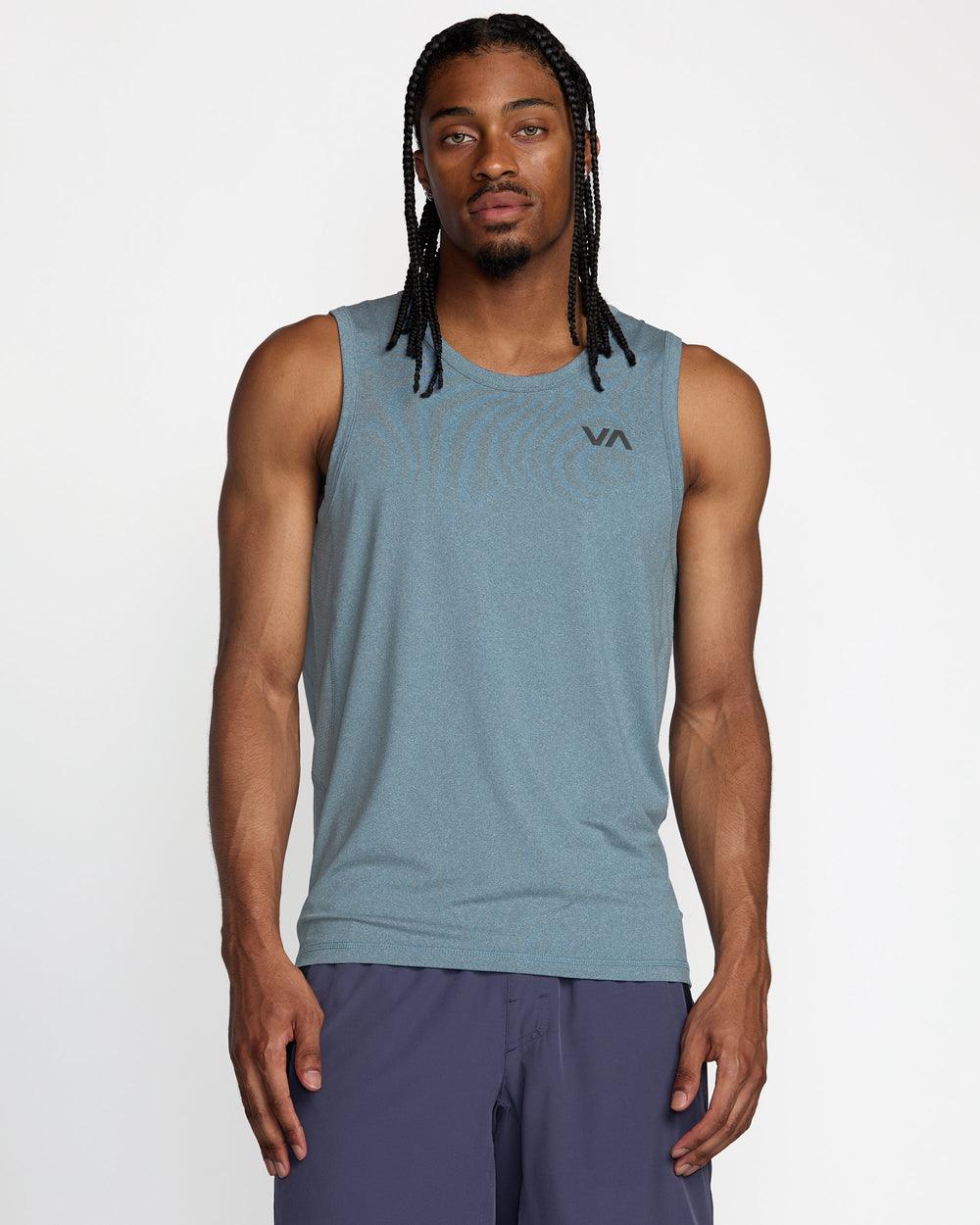 Sport Vent SL Tank - Vintage Navy Heather