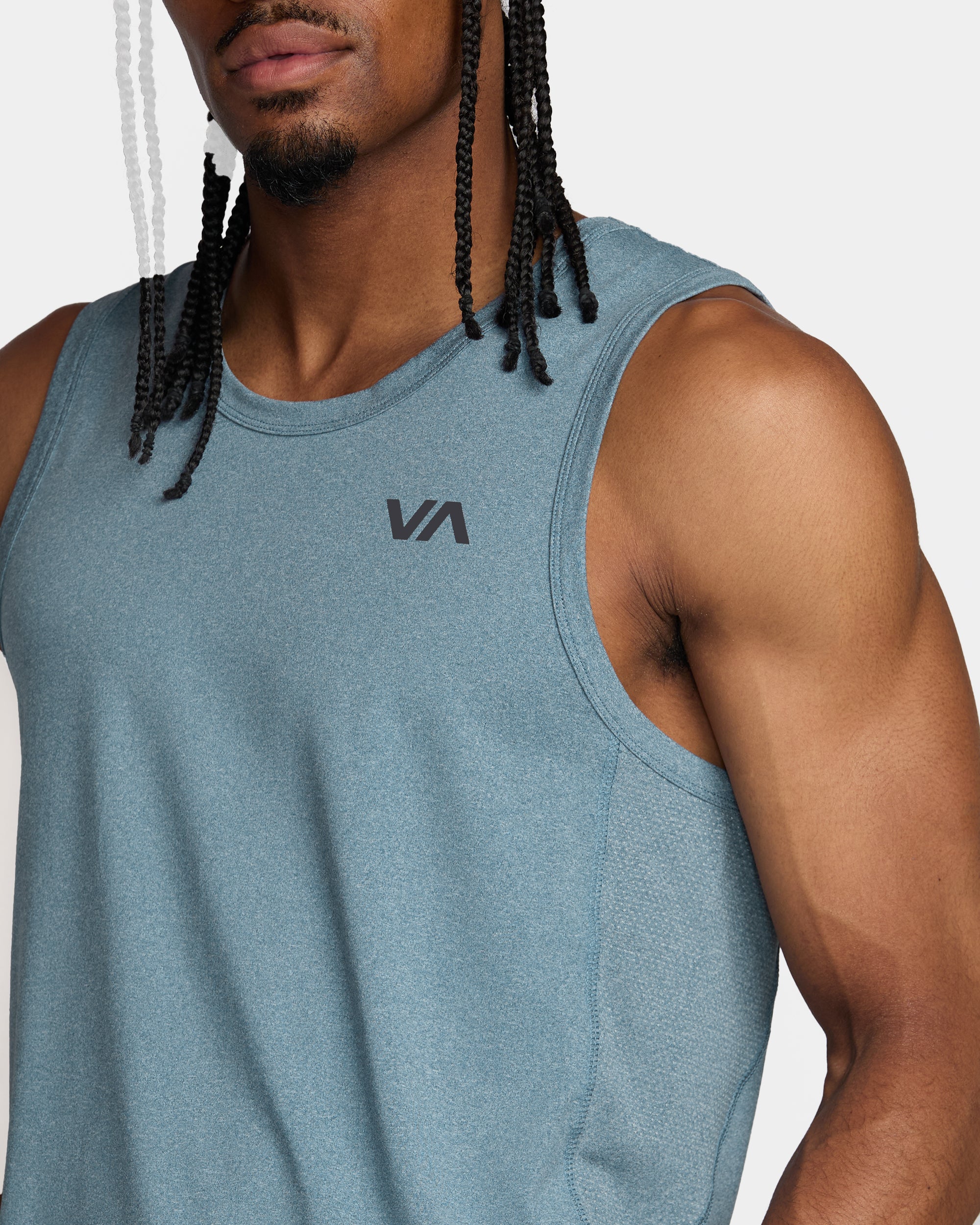 Sport Vent SL Tank - Vintage Navy Heather